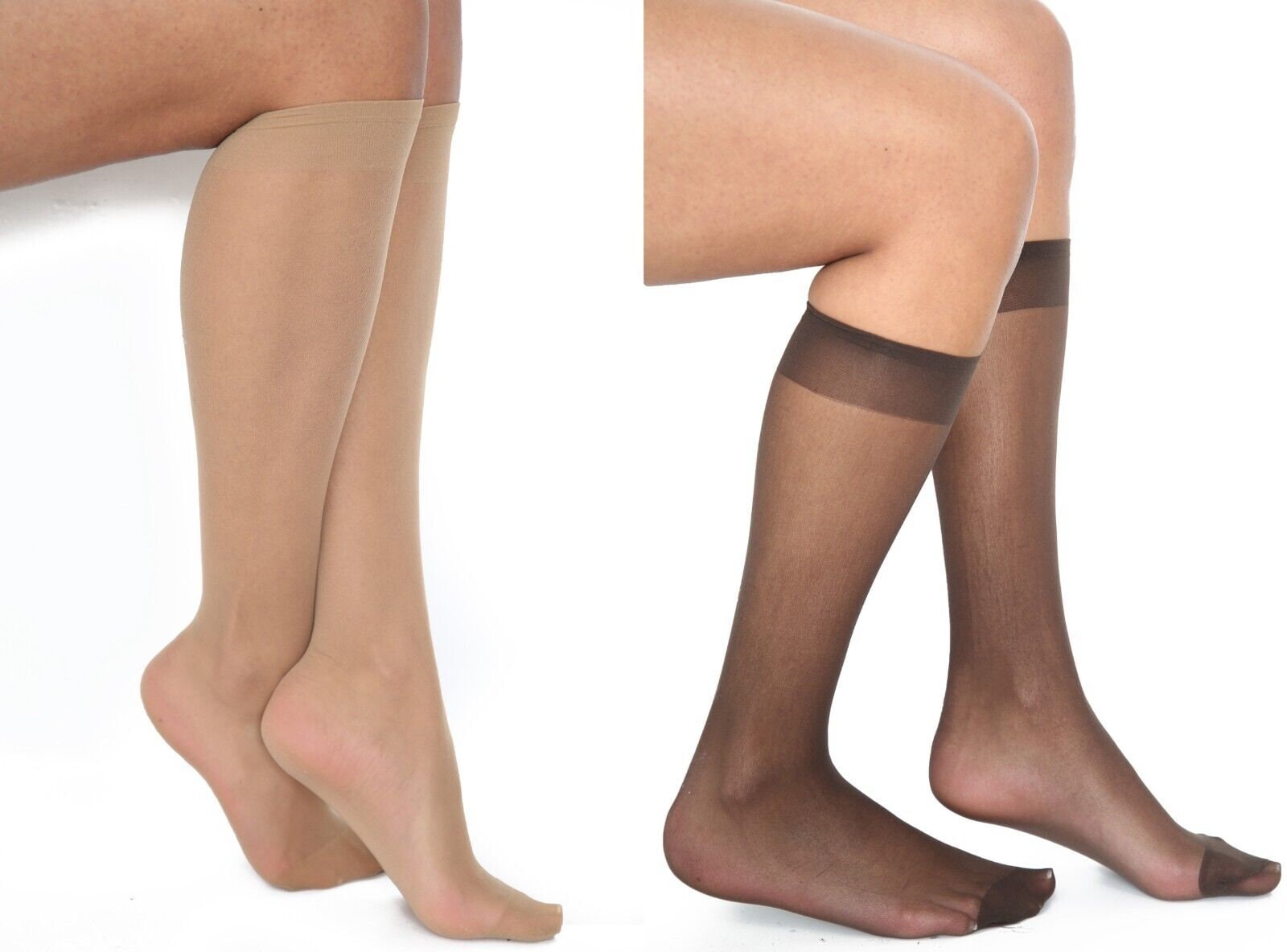 TOETOE Women Legwear Soft Nylon Foot Cover Seamless Plain Toe Socks,  Hygienic, Breathable One Size -  Canada
