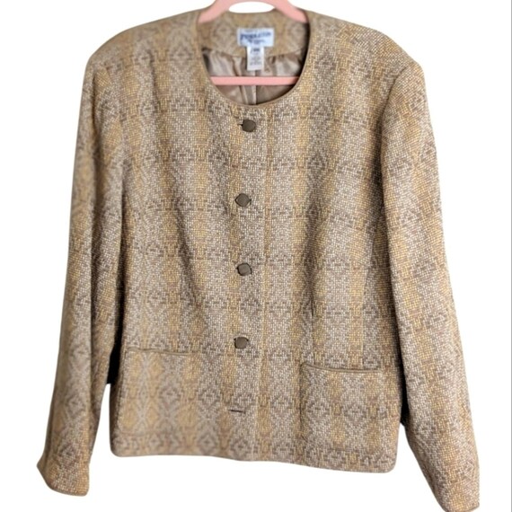 Vintage Virgin Wool Pendleton Dutton Down Jacket … - image 1