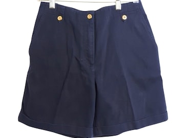 Lauren Ralph Lauren Preppy Highwaisted Shorts Frauen Größe 6