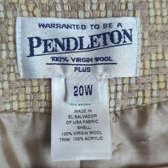 Vintage Virgin Wool Pendleton Dutton Down Jacket … - image 2
