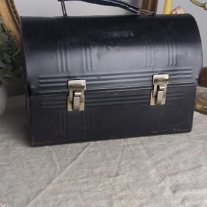 Vintage lunch box metal - Etsy 日本