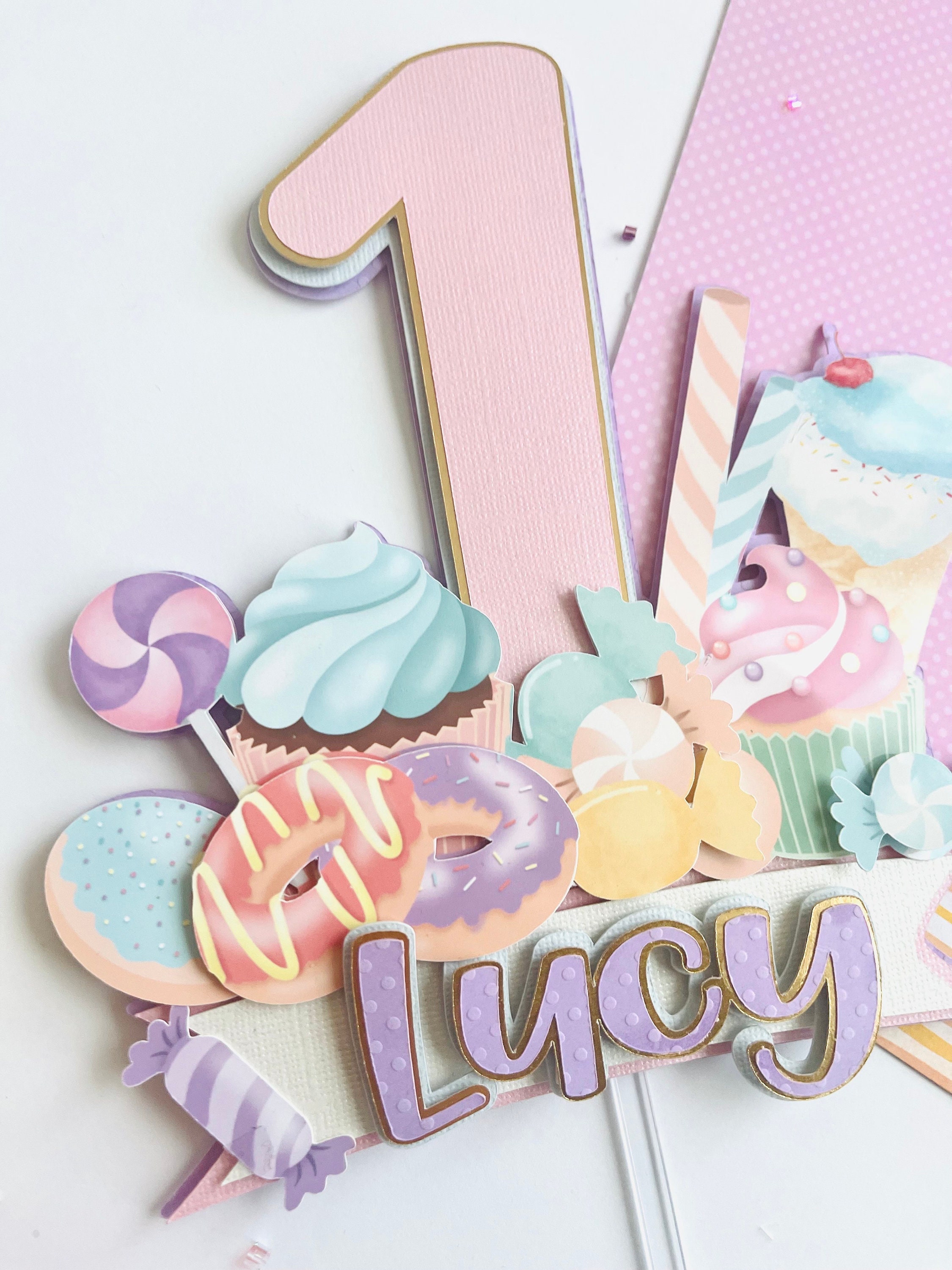 Sweet One Cake Topper