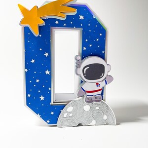 Letras 3D del espacio exterior / Tema de cumpleaños del espacio exterior / Decoración de fiesta espacial / Decoración de fiesta del espacio exterior / Decoración de fiesta de astronautas