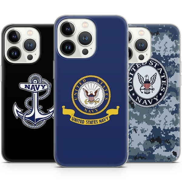 Us Navy Phone Case Etsy
