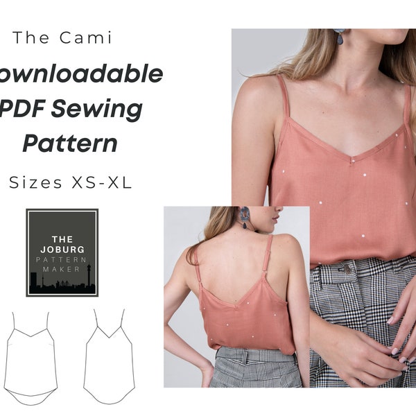 Camisole PDF Sewing Pattern