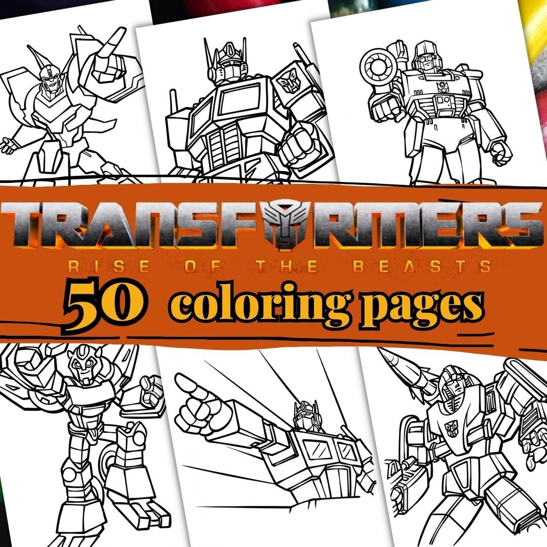 Transformer Logo Coloring Pages