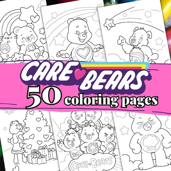 Care Bears Book - Etsy