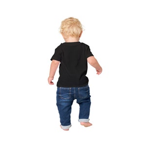 Maglietta per bebè Capo Nord Vari colori Girocollo Rosa Blu Grigio Bianco Nero Capo Nord sta chiamando Nordkapp Viaggi Vacanza Manica corta immagine 7