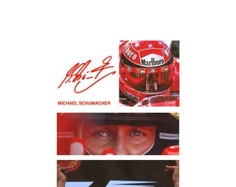 ミハエル・シューマッハ - フォーミュラ 1 壁紙 - Etsy 日本