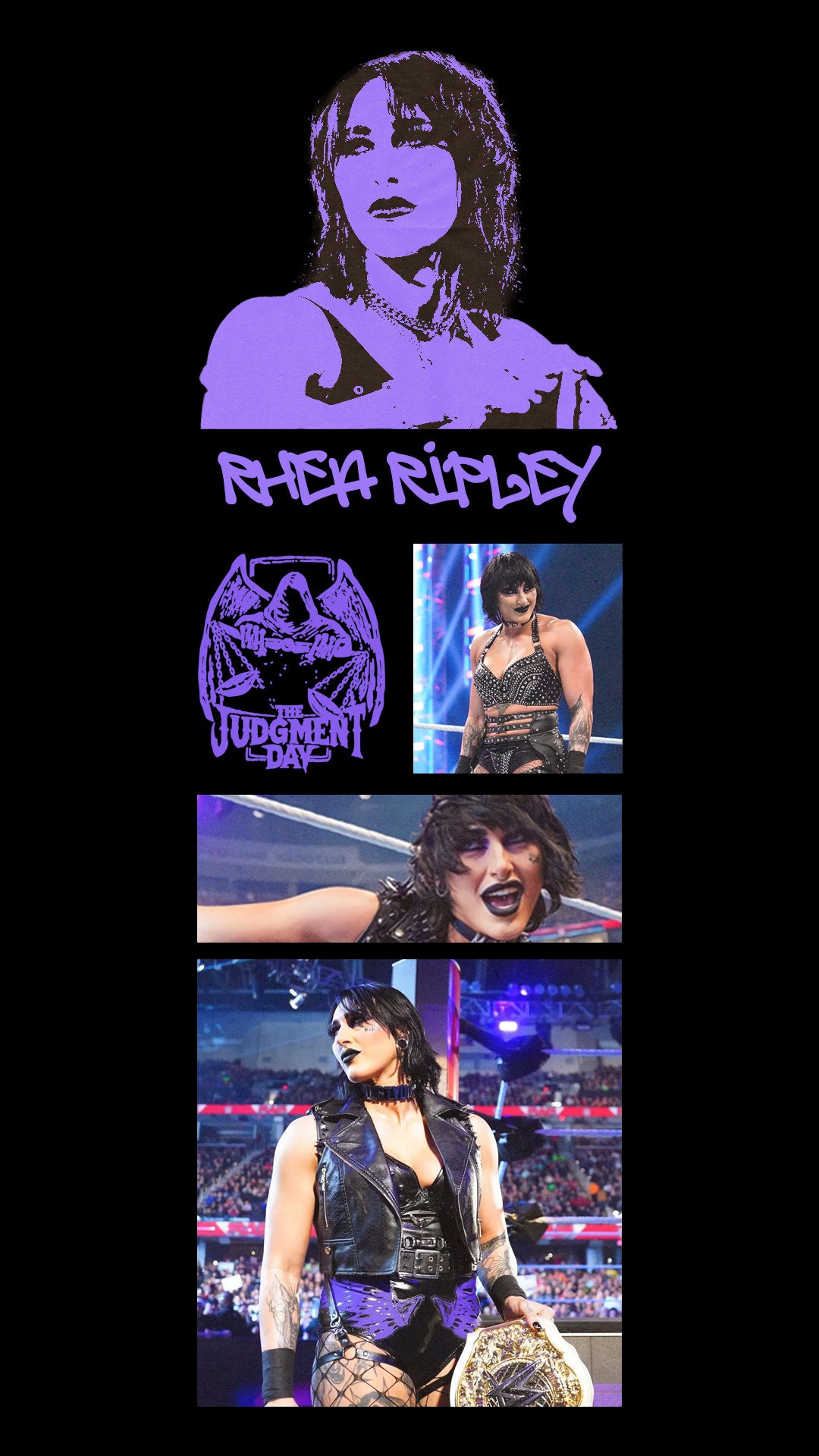 Rhea Ripley Mami WWE Wallpaper - Etsy