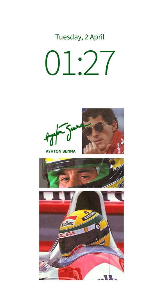 アイルトン・セナ - F1 壁紙 - Etsy 日本