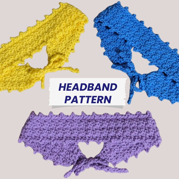 Crochet Headband - Pattern