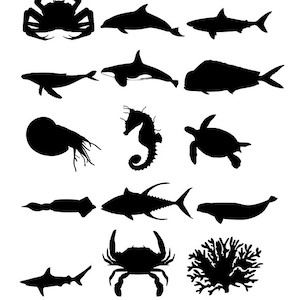 Sealife SVG files