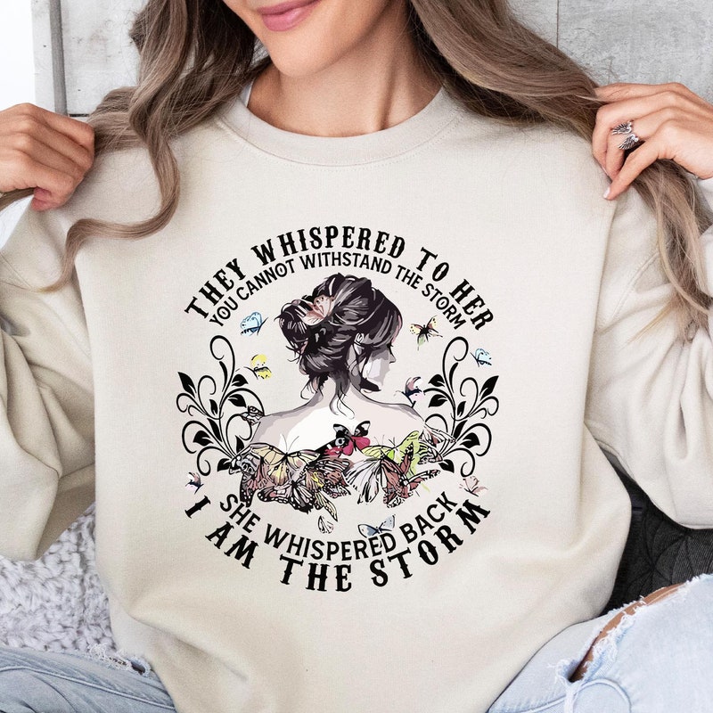 Empowering Strong Woman Sweatshirt main image 1