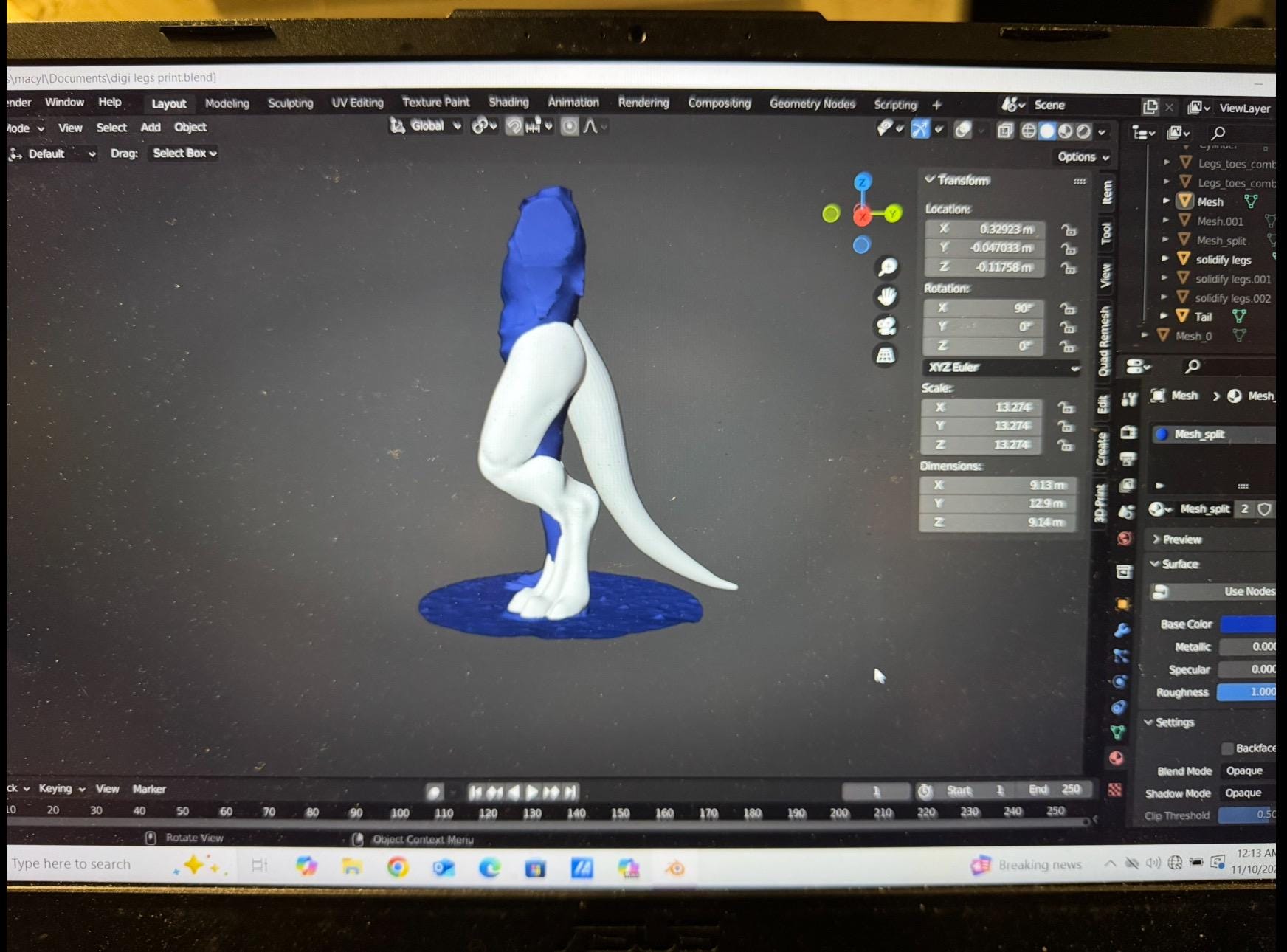 TPU Digitigrade Leg Padding | STL FILES - Etsy