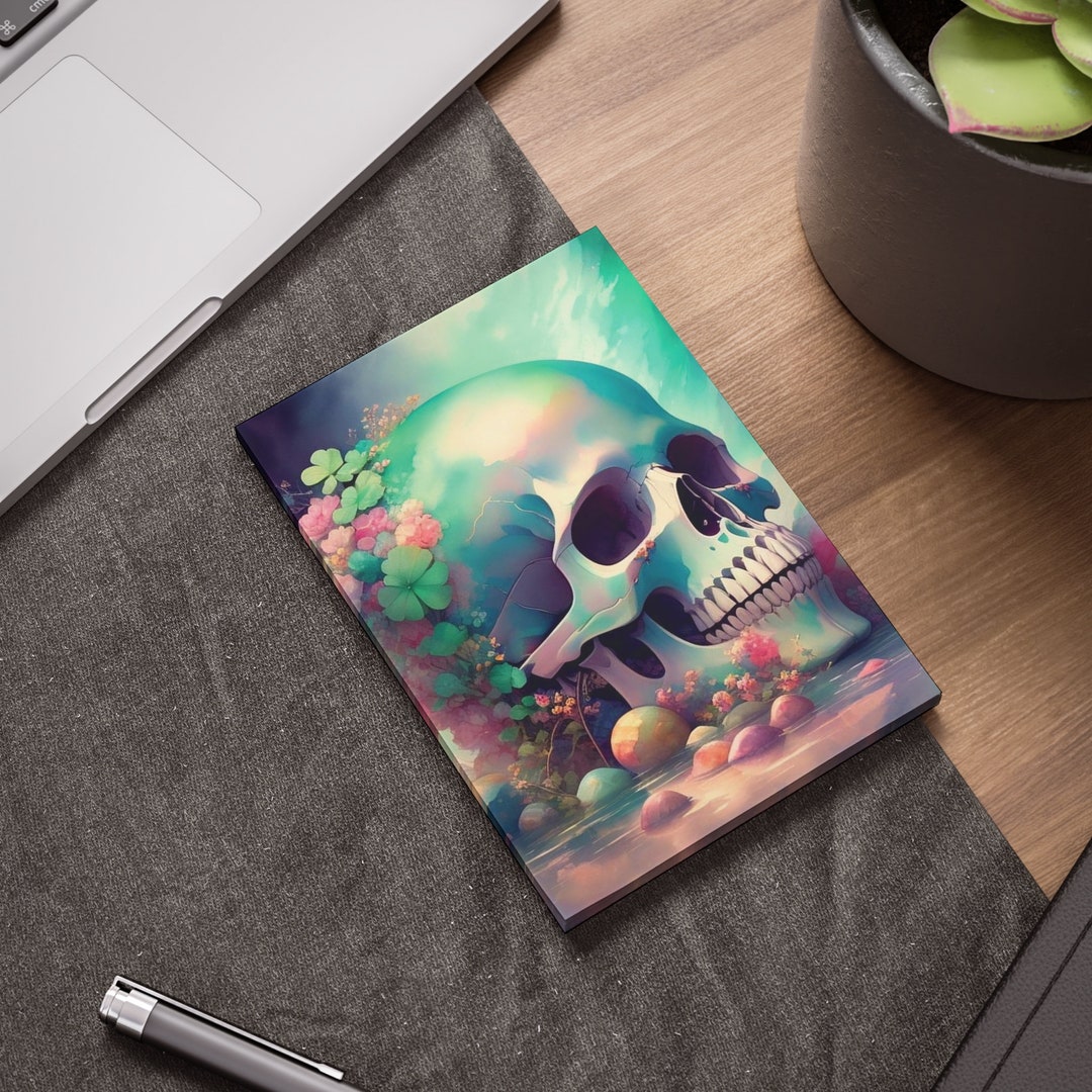 Shamrock Skull Shore Sticky Notes: Beachy To-do Lists for Holiday ...