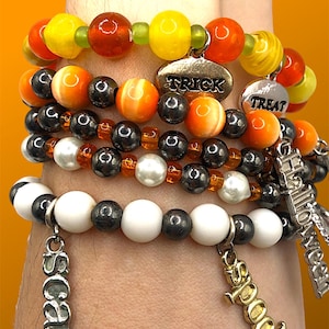 Spooky Halloween Bracelets