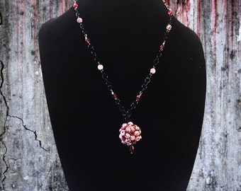 Bloody Blast Pendant Necklace