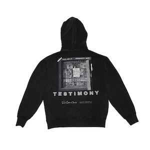 Zeugnis ACID BLACK HOODIE