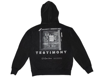 Testimony ACID BLACK HOODIE