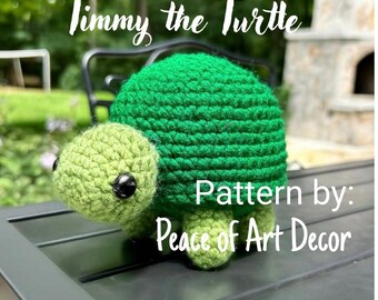Crochet pattern: Timmy the Turtle