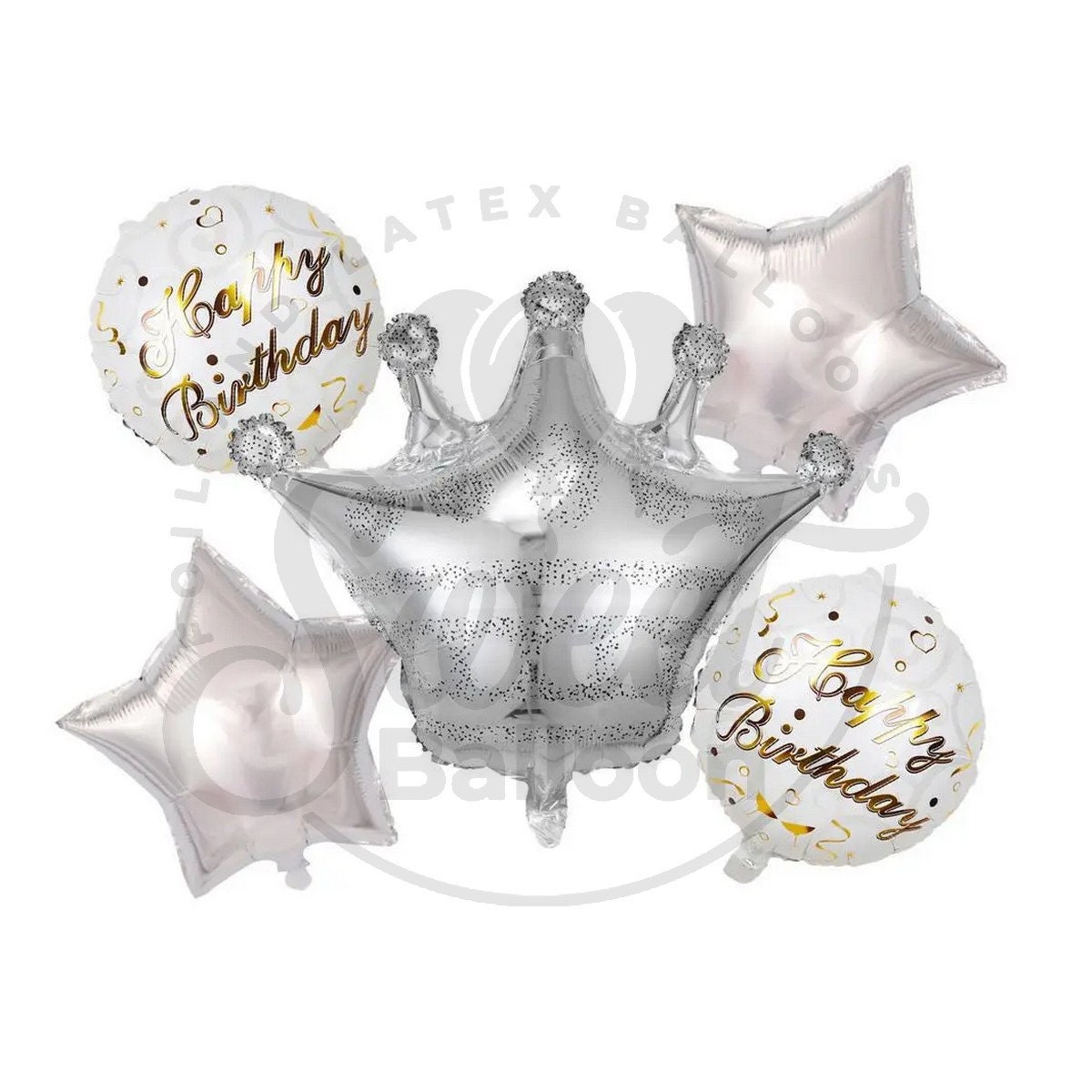 Riesige Kronen-Folienballons – 100x90 Cm, Roségold, Für Geburtstag, Hochzeit & Mottopartys