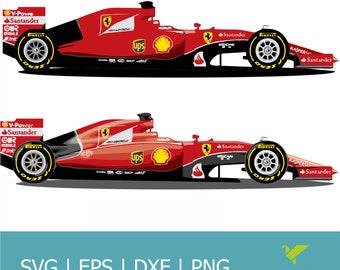 F1 Car Racing Svg | Ferrari Car Racing | Formula One | Handmade Desing | Charles Leclerc | Carlos Saınz |