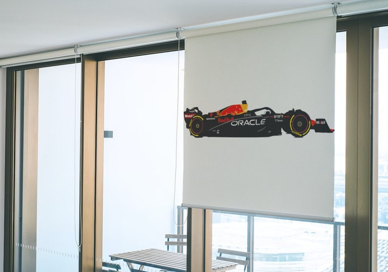 Window Display Daniel Racing F1 Red Bull Car Racing Svg | Formula One | Handmade Desing | Max ...