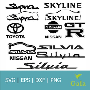 Supra/ Gt R34 Skyline/ Silvia/ Sticker/ Digital Download/ Svg/ Png