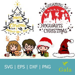 Harry Potter Ugly Christmas Chibi Design' Autocollant