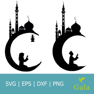Ramadán Mubarak Svg/ Eid Mubarak Svg/ Ramadán Kareem Svg Bundle/ Ramadán Mubarak/ Ramadán Flores Svg/ Archivos para Cricut Svg/ Dxf/ Png/ Eps,
