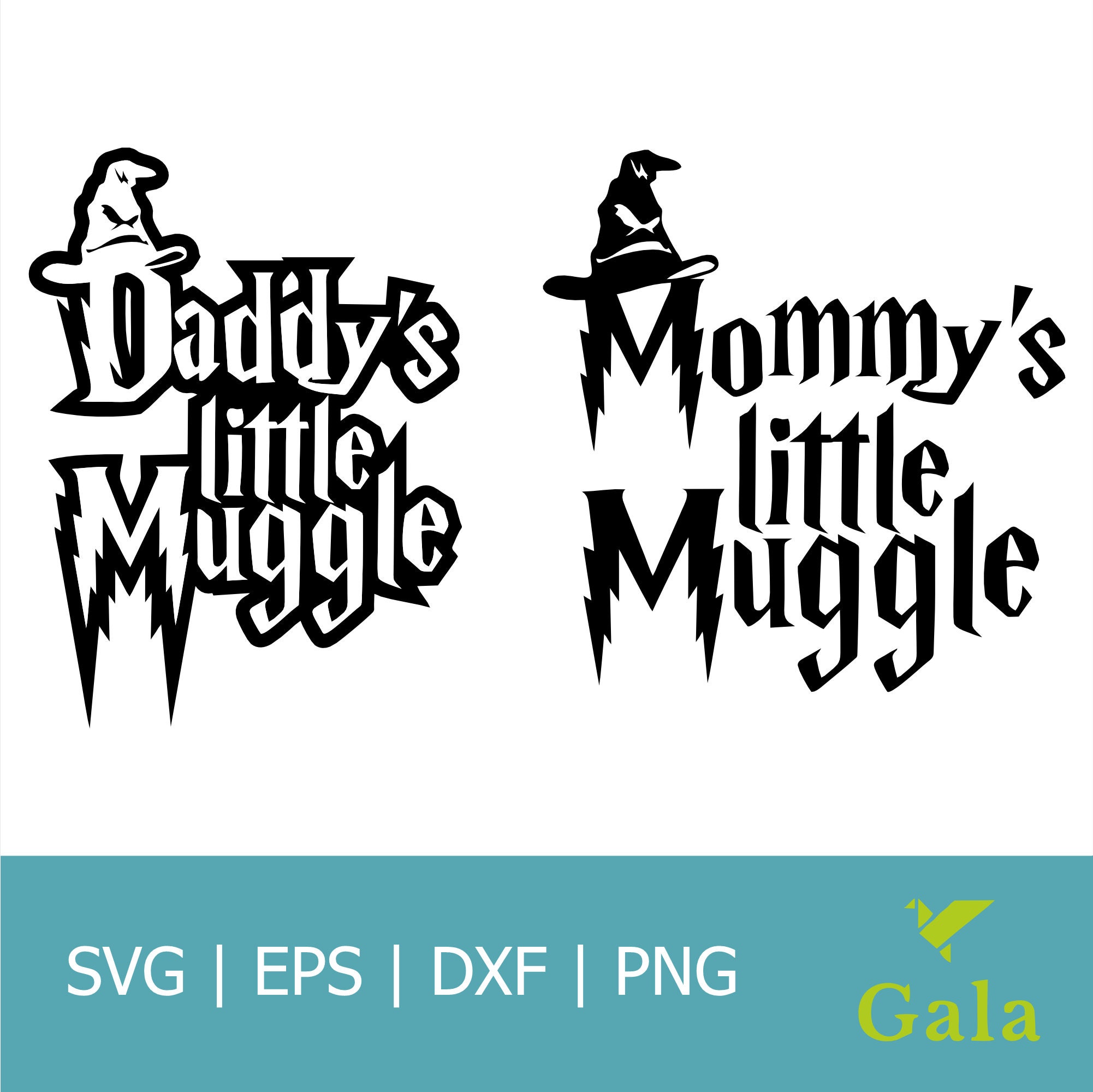 Daddy's Little Muggle Svg Mommy's Little Muggle Svg Magic Wand SVG HP ...