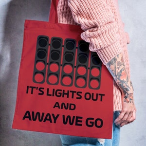 Formula 1 Racng Gclée Prnt: Lghts Out & Away We Go - F1 Wall Art