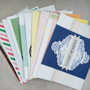 Lot de 10 cartes assorties avec enveloppes pour penser à vous.