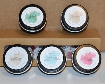 3 Pack Sample Size Candles | Choose Your Own Scents | Made To Order