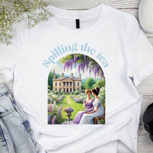 Spill The Tea Since 1813 Lady Whistledown&#39;s PNG Bridgerton Fashion Historical Drama Png TV Show Png Regency Era Sublimation Designs