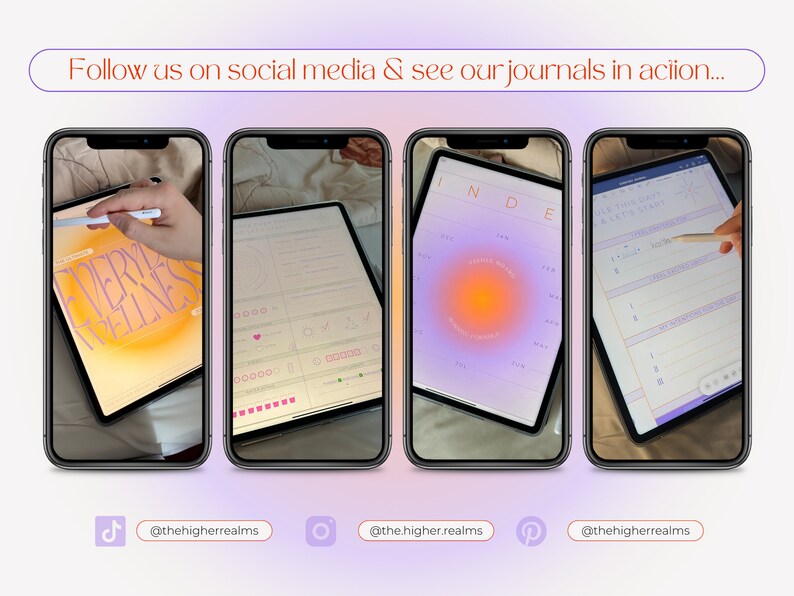 Wellness Journal Digital Wellness Planner Self Care Etsy