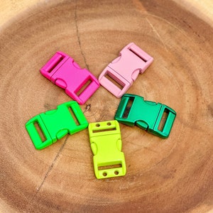 Quick Release Buckle for Prong Collar Custom Powder Coated, Dogs