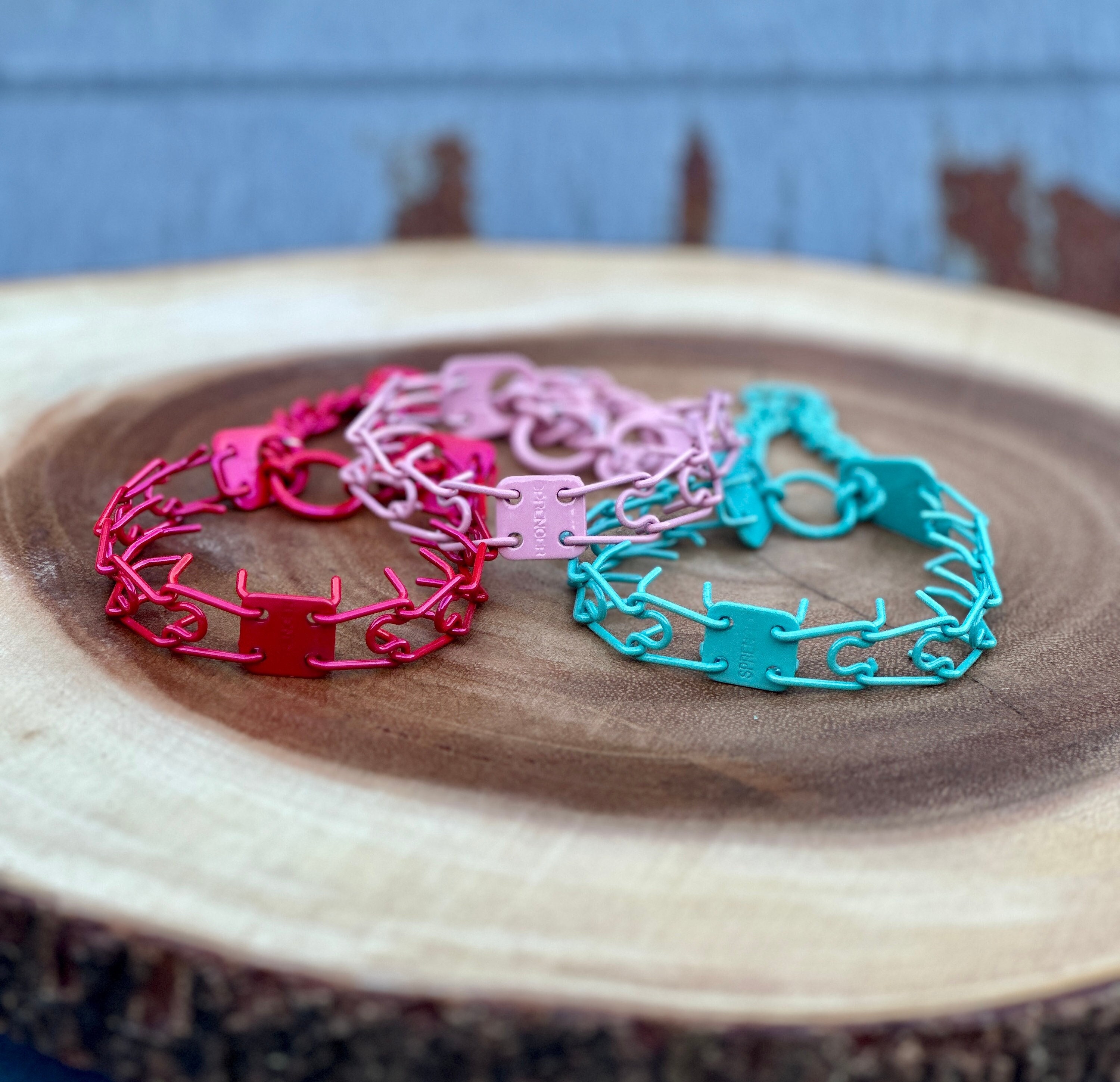 Micro Prong Custom Powder Coated Herm Sprenger Collar for Dogs
