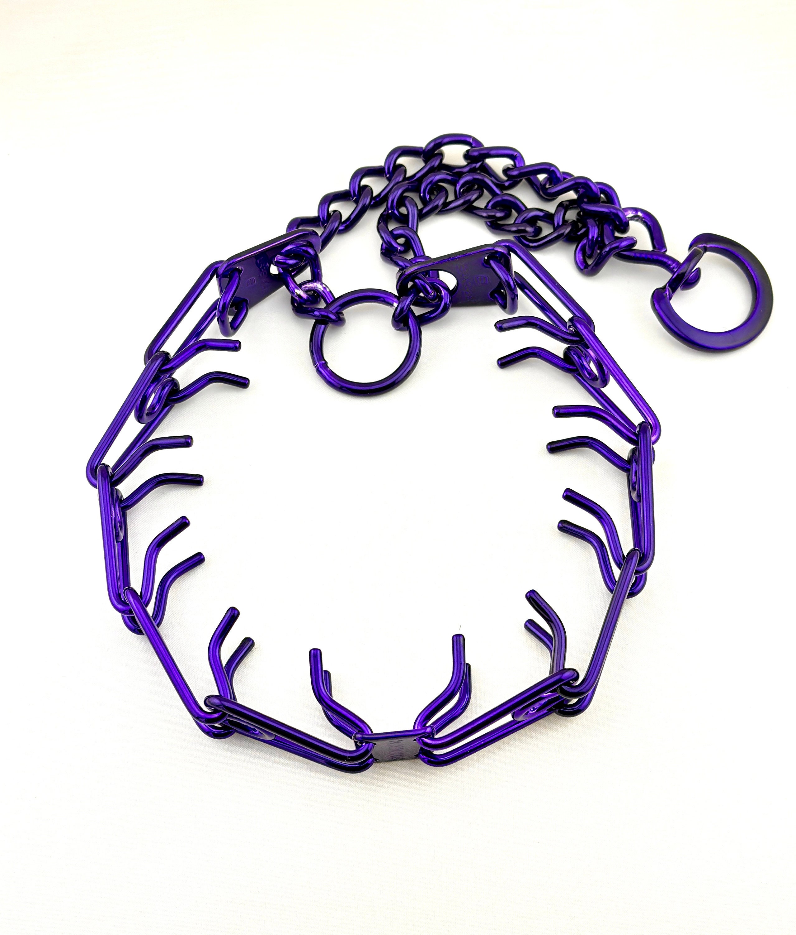 Custom Powder Coated Candy Purple Herm Sprenger Prong Collar for Dogs Etsy Canada