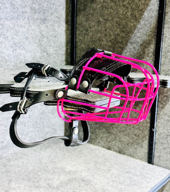 Metal top cage muzzle
