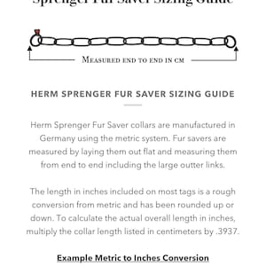 3mm Long Link Fur Saver Custom Powder Coated Herm Sprenger Collar for Dogs image 9