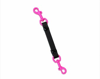 7.5" Biothane Prong Collar Backup Clip - Custom Powder Coated Hardware