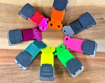 Custom Powder Coated ClicLock Quick Release Buckle for Prong Collar, Dogs