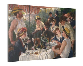 ピエール＝オーギュスト・ルノワール：舟遊びをする人々の昼食（1880年