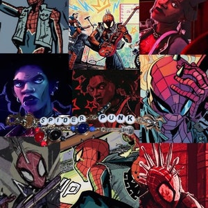 spider-punk keychain~