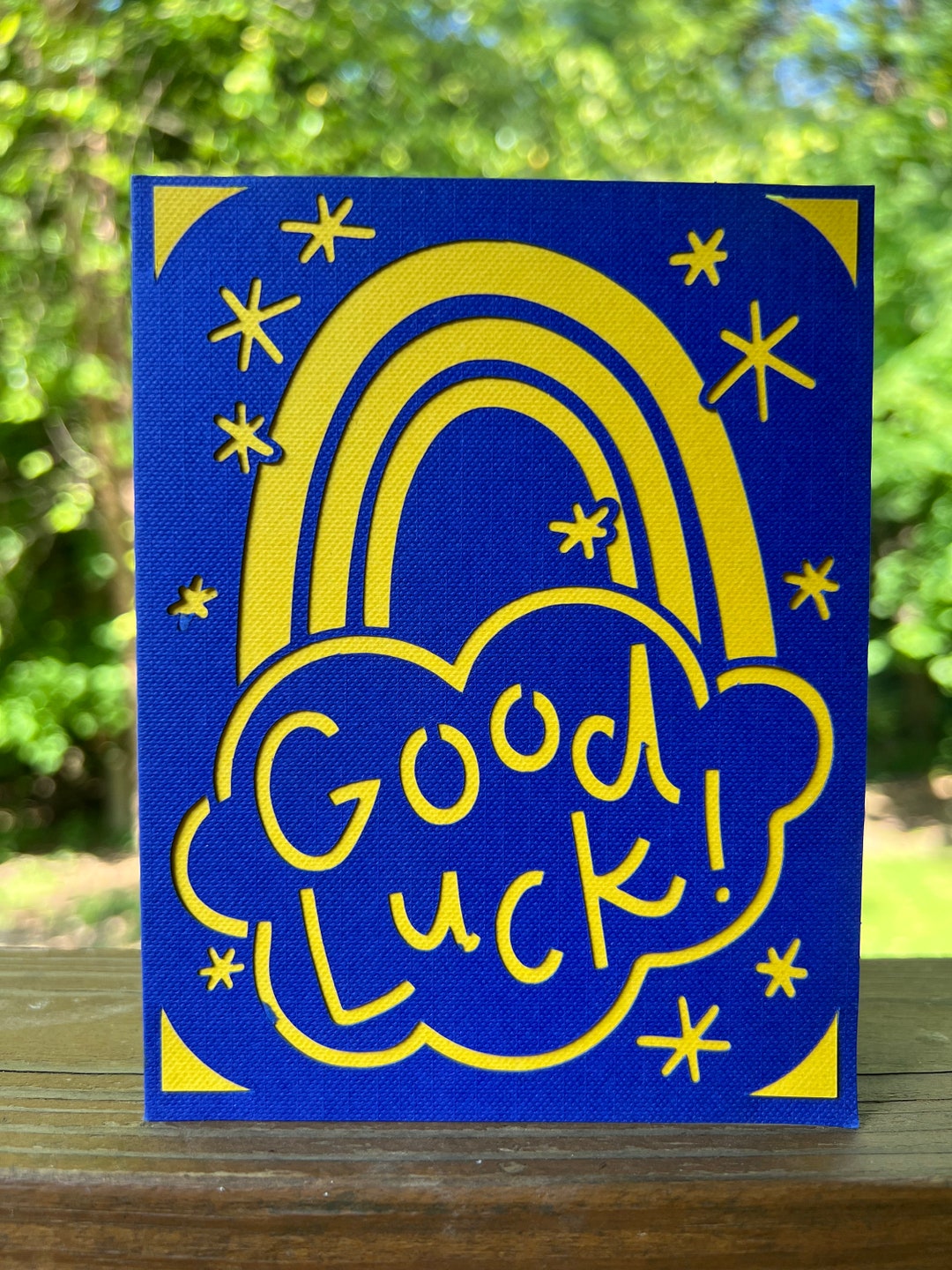 Good Luck Greeting Card - Etsy