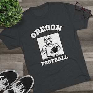 Shirt Oregon Football TShirt Ducks Unisex Shirt Tri-Blend Duck T Shirt Soft Oregon Student T-Shirt Ducks Alumni Apparel Oregon Shirts Fans
