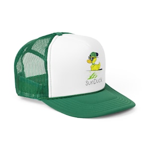 Gorra de camionero Patos Gorra de fútbol Gorra de camionero Gameday Gorra de mujer Patos Gorra de camionero SunDuck Gorra de pato de espuma Gorra de moda de patos para estudiantes Campus dormitorio