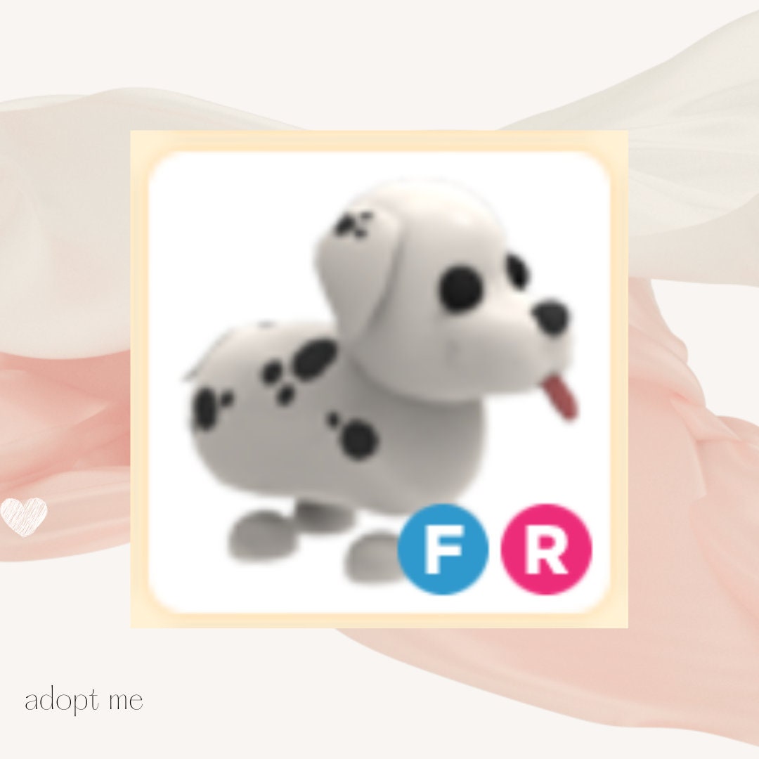 Dalmatien FR Adopt Me Fly Ride Ultra Rare Pets Etsy